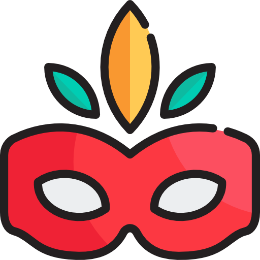 máscara Special Lineal color icono