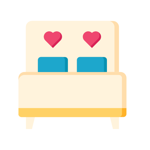 Bed Generic Flat icon