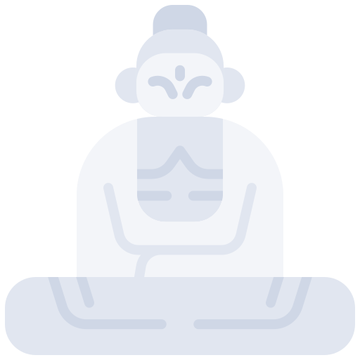 Buddha Good Ware Flat icon