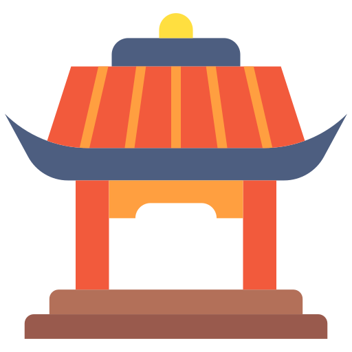 Shrine Good Ware Flat icon