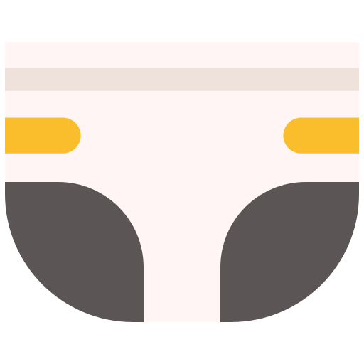 Diaper Good Ware Flat icon