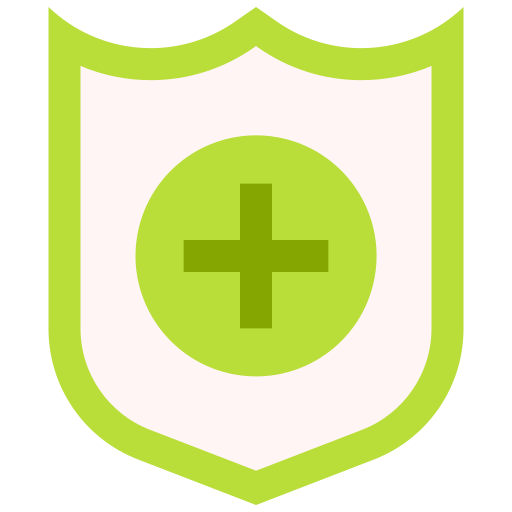 Health insurance Good Ware Flat icon