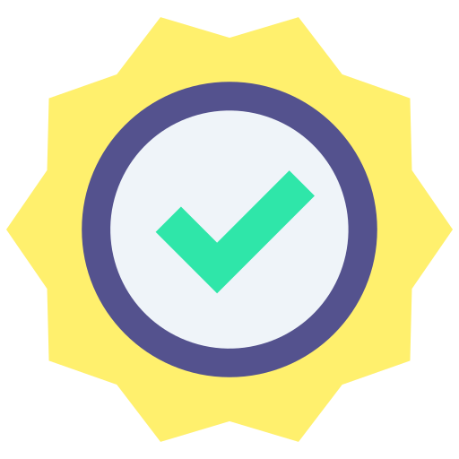 Approved Good Ware Flat icon