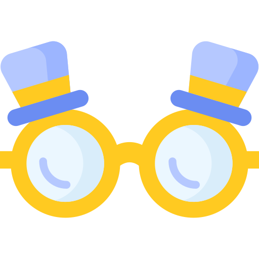 Party glasses Special Flat icon