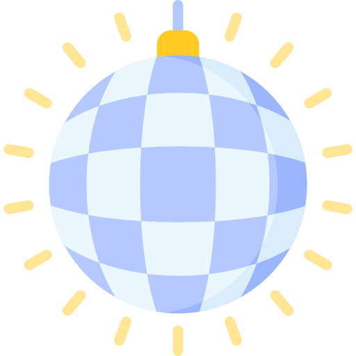 disco ball Special Flat icon