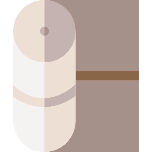 papier Basic Straight Flat Icône