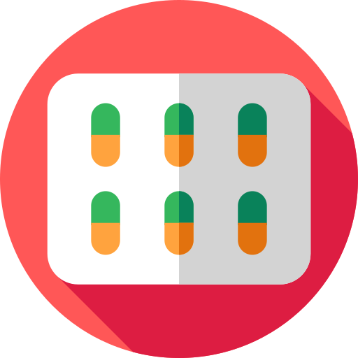 tabletten Flat Circular Flat icon