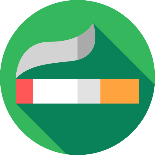 rauchen Flat Circular Flat icon