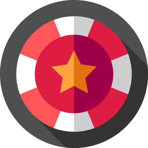 포커 칩 Flat Circular Flat icon