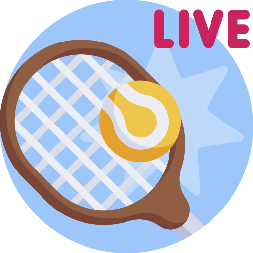 tenis Detailed Flat Circular Flat icono