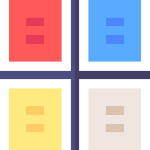 計画 Basic Straight Flat icon