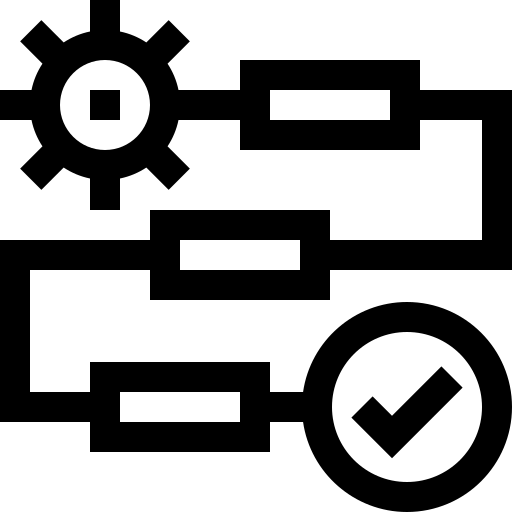 fluxo Basic Straight Lineal Ícone