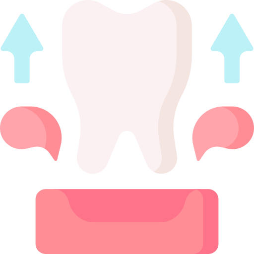 extracción dental Special Flat icono