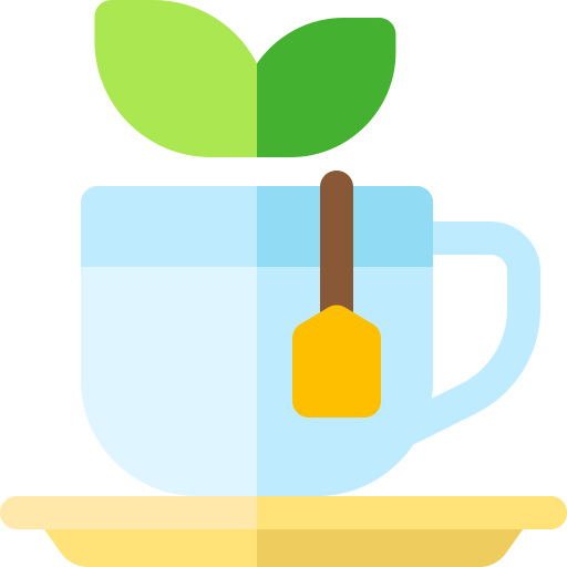Чай Basic Rounded Flat иконка