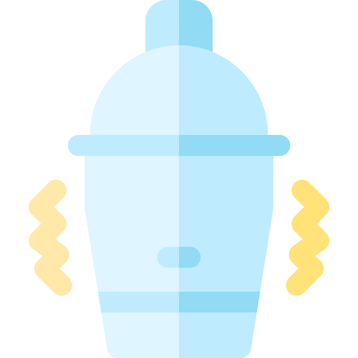 Cocktail shaker Basic Rounded Flat icon