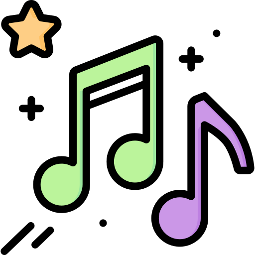 musik Special Lineal color icon