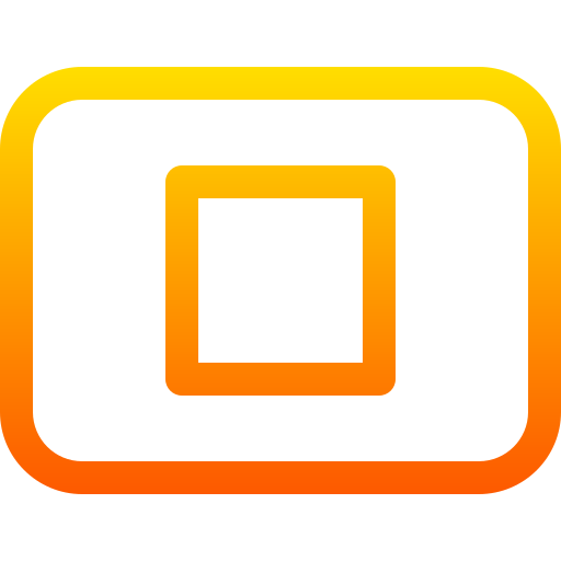 ストップ Basic Gradient Lineal color icon