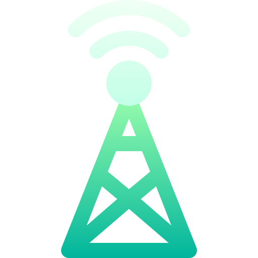 Antenna Basic Gradient Gradient icon