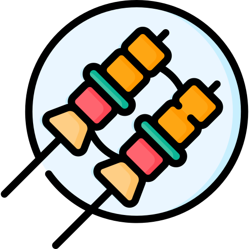Brochette Special Lineal color icon