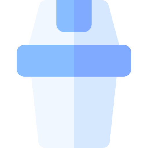 prullenbak Basic Rounded Flat icoon