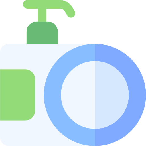 Dishwashing Basic Rounded Flat icon