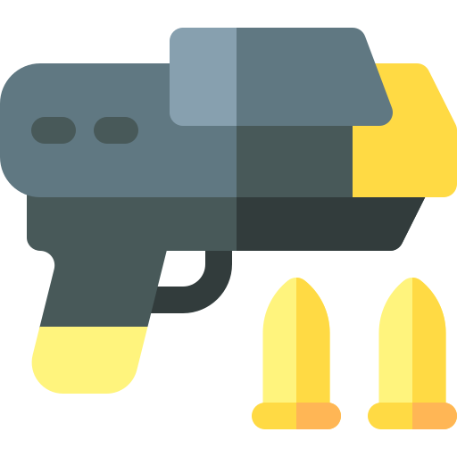 pistola Basic Rounded Flat icono