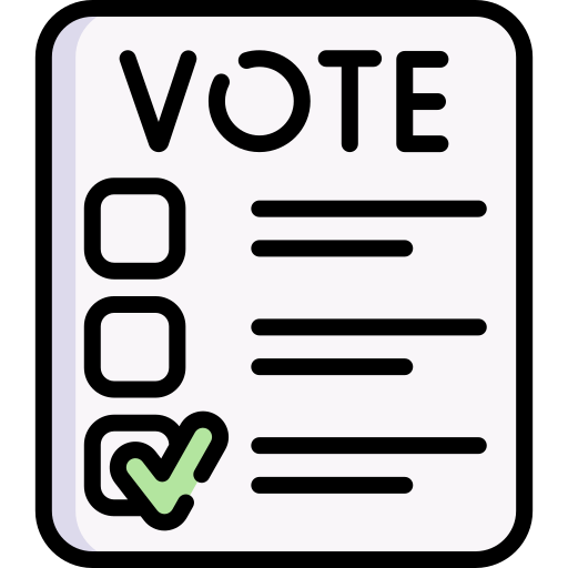 votación Special Lineal color icono