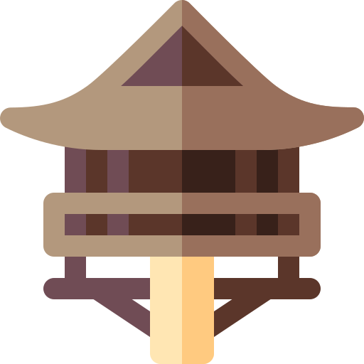 pagode Basic Rounded Flat icon