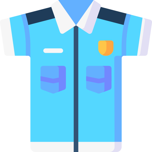 Police uniform Special Flat icon