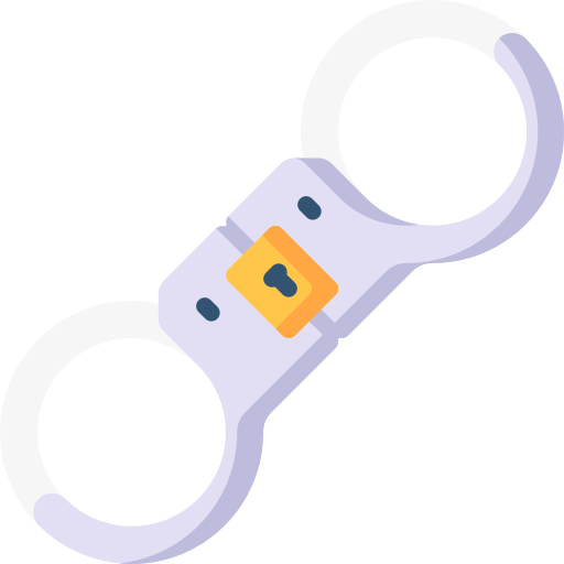 Handcuffs Special Flat icon