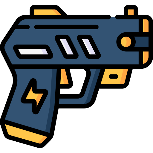 pistola stordente Special Lineal color icona