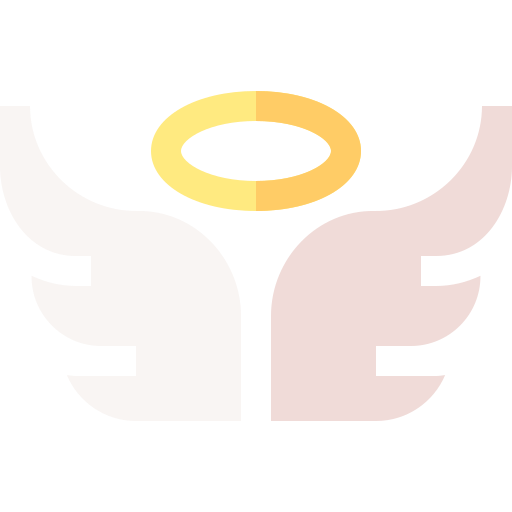Angel Basic Straight Flat icon