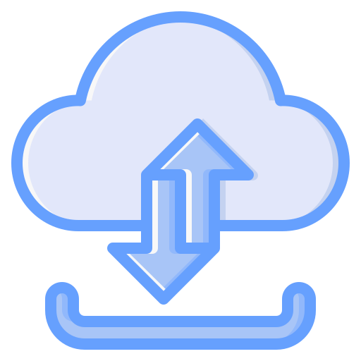 구름 Generic Blue icon