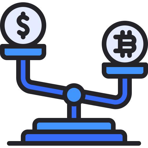 Balance scale Generic Outline Color icon