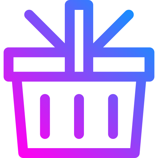 cesta de la compra Generic Gradient icono