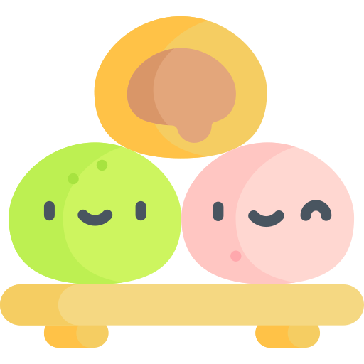 mochi Kawaii Flat icoon