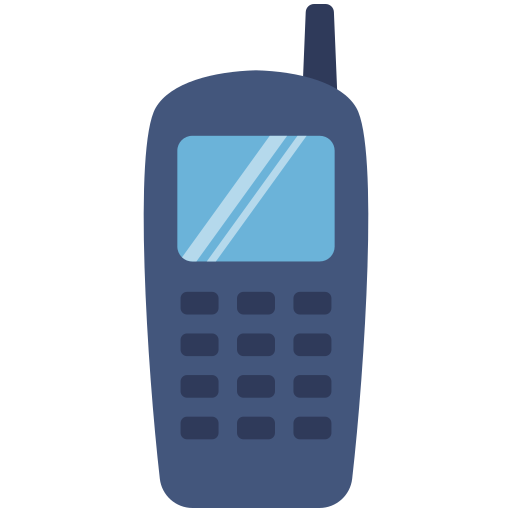 携帯電話 Dinosoft Flat icon