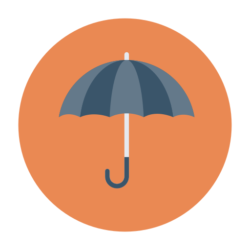 paraplu Dinosoft Circular icoon