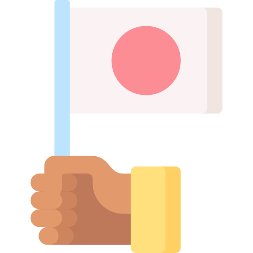 Japanese flag Special Flat icon