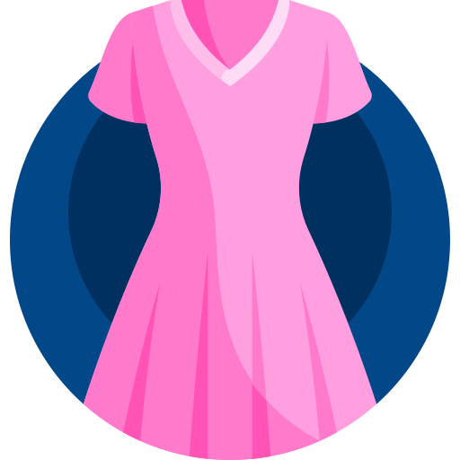 Dress Detailed Flat Circular Flat icon