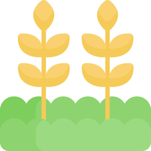 Пшеница Kawaii Flat иконка
