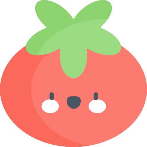 Tomato Kawaii Flat icon
