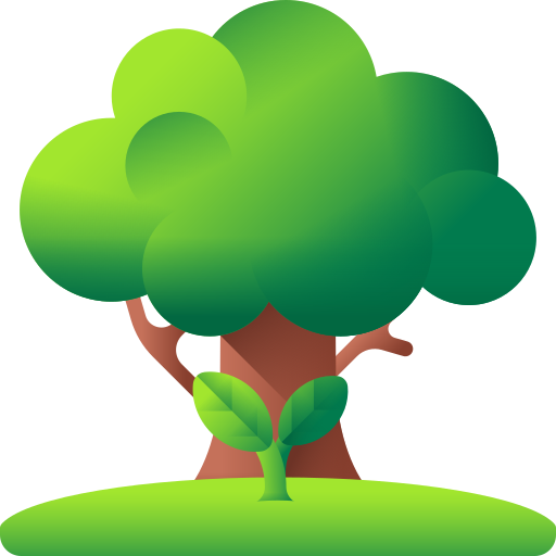 Tree 3D Color icon