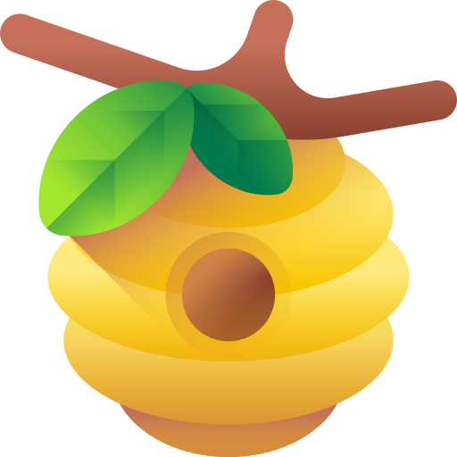 Beehive 3D Color icon