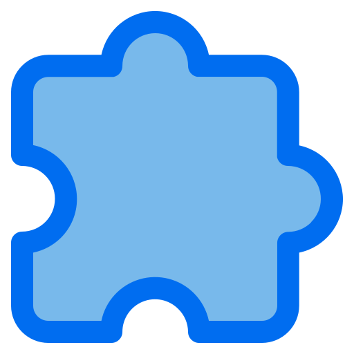 puzzels Generic Blue icoon