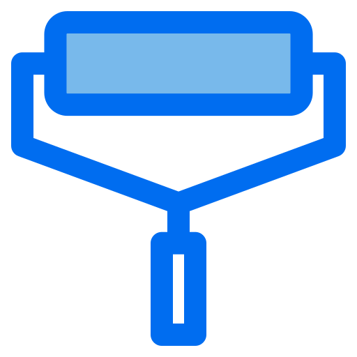 rodillo Generic Blue icono