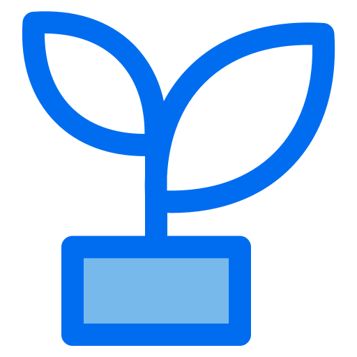 vaso di fiori Generic Blue icona