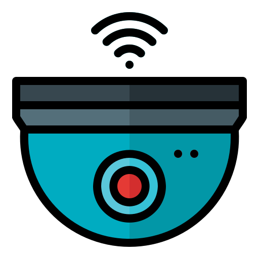 Cctv Generic Outline Color icon