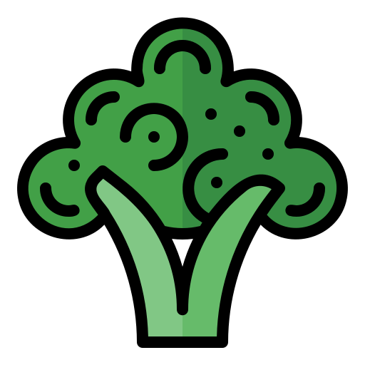 Broccoli Generic Outline Color icon