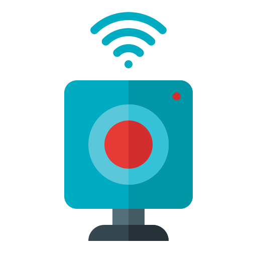 web camera Generic Flat icoon